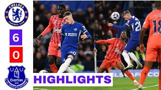 Chelsea vs Everton HIGHLIGHTS 60 Jackson Gilchrist amp Palmer GOALS [upl. by Othilia]