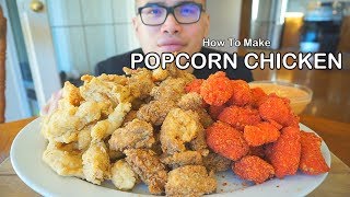 How to make POPCORN CHICKEN BITES MONSTER SIZE [upl. by Jill]