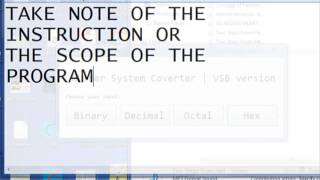 Number System Converter using Visual Basic VBnet [upl. by Hcire453]