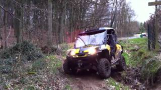 canam commander 1000 XT atv 2011 [upl. by Dnomasor]