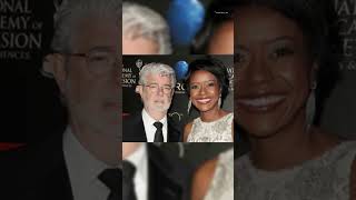 They have been married for 10 years Georges Lucas and wife Mellody Hobson loveshorts [upl. by Eittel]