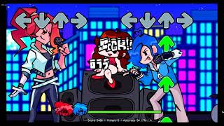 Friday Night Funkin  Tari VS Belle SMG4 Meta Runner Mod HARD [upl. by Eido985]