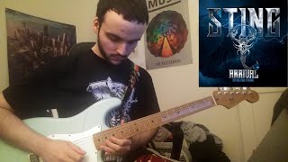 Sting  Arrival AEW Theme Song Guitar Cover [upl. by Kendrah]