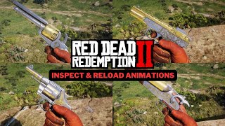 Red Dead Redemption 2  All Weapon Reload Animations [upl. by Notyad]