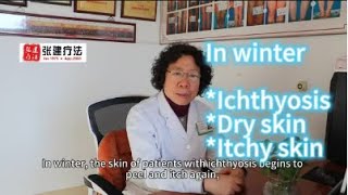 In winter the skin of ichthyosis patients begins to peel and itch againichthyosisskincaredryskin [upl. by Namso]