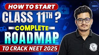 How to Start Class 11th Complete ROADMAP to Crack NEET  🚀🔥 [upl. by Tartaglia]