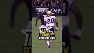 He went for 75 yards 😳 UCFfootball Collegefootball touchdown RJHarvey [upl. by Etessil624]