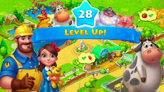 Township Gameplay  level 28  episode 28 iosAndroid [upl. by Dnalyk]