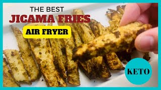 Jicama root french fries For the best keto french fries [upl. by Saudra]