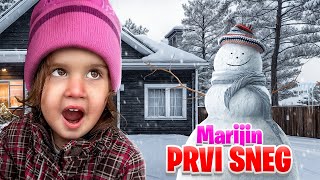 MARIJA PRVI PUT U ŽIVOTU VIDI SNIJEG [upl. by Ahsyad788]