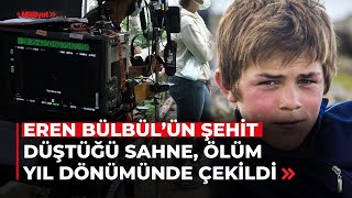 Eren Bülbülün şehit düştüğü sahne ölüm yıl dönümünde çekildi [upl. by Tahpos]