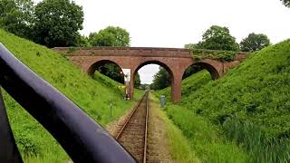 Bluebell Railway  Drivers Eye View  Sheffield Park to East Grinstead [upl. by Aenert163]