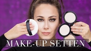 Puder richtig auftragen  Makeup setten  How to Puder  Puder Makeup Basics 7  Hatice Schmidt [upl. by Kunz186]