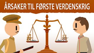 Årsaker til første verdenskrig [upl. by Nofpets]