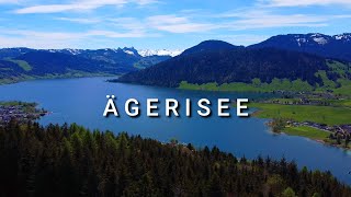 Wandern am Ägerisee Alpenpanoramaweg Kanton Zug Schweiz [upl. by Elohcan]