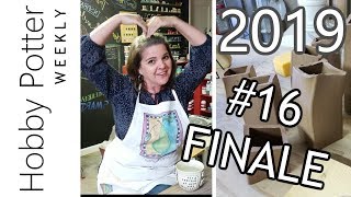 16 FINALE  Making EXTRUDER Vases amp The LAST Hobby Potter Weekly Video [upl. by Ecienal]