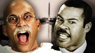 Gandhi vs Martin Luther King Jr Epic Rap Battles of History [upl. by Nahshunn]