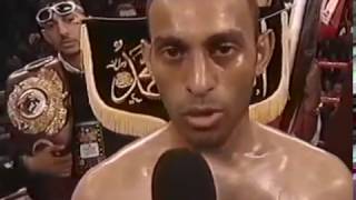 Naseem Hamed Shahada in Vegas  7 Apr 2001 [upl. by Euqinamod386]