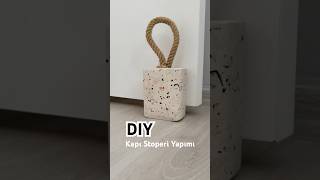 Alçıdan kapı stoperi yapıyoruz 🤝🏻 kendinyap diyproject diy [upl. by Herve]