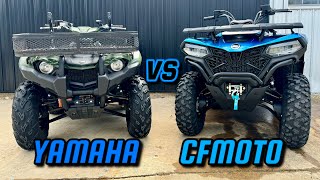 2024 CFMOTO CFORCE 500 vs 2024 Yamaha Kodiak 450  Best ATV for You [upl. by Nelon]