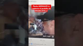 Flavio ARENALES le contesta a BRANCATELLI [upl. by Penrod]