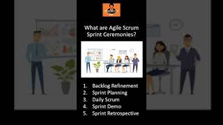 What Are the Agile Sprint Ceremonies Shorts [upl. by Krum219]