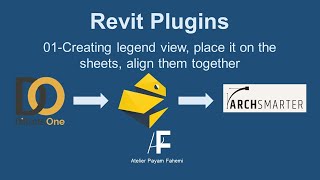 01Revit plugin DirootsOne creating legend  pyRevit add views on sheets  ArchSmarter alignment [upl. by Zerline990]