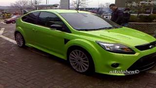 2010 Ford Focus RS Rev and Fly by [upl. by Anitnas]