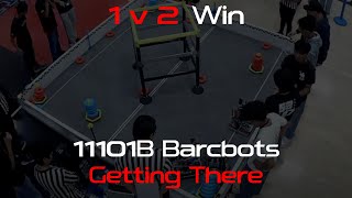 1v2 Win  VEX High Stakes  11101B [upl. by Burroughs]