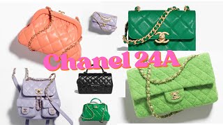 Chanel 2024A Collection  Chanel 24A Metiers DArt Bags  Preview [upl. by Wyne]