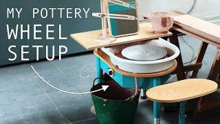 My Pottery Wheel Setup — Tips and Tricks [upl. by Zawde]