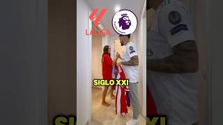 La Liga vs Premier League SXXl footballfunny laliga premierleague ronaldofans messifans [upl. by Nikolaos]