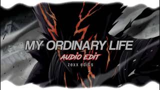 My Ordinary Life  The Living Tombstone Audio Edit [upl. by Rind]