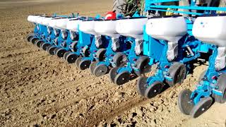 Monosem 12 row planter [upl. by Alaekim]