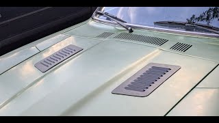 75 Datsun 280Z hood vibration at highway speeds [upl. by Elfreda]