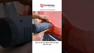 Can manage minor dents on the car at home with DIY repairs cardent carserviceindia carvaidya [upl. by Inat487]