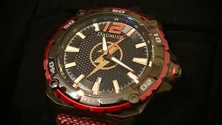 This DCEU Flash Watch is Amazing Daumier Swiss Unboxing [upl. by Bevus]