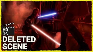 Anakin Skywalker Vs ObiWan Kenobi Extended DELETED SCENE Lava Tsunami [upl. by Morganne]