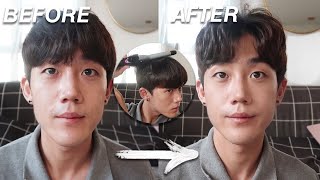 Korean Mens Hair Tutorial  Brute Choi [upl. by Gellman]