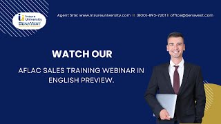 Aflac Sales Training Webinar in English Preview [upl. by Ecallaw511]