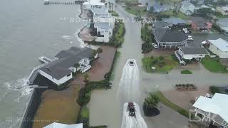 06192024 Rockport TX  Locals fight flood waters to get home before even more rain arrives [upl. by Oidale208]