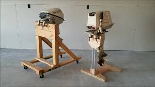 Not Your Average DIY Outboard Stand [upl. by Eldrida]