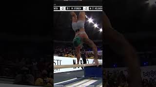 You Wont Believe Danielle Brandons Handstand Walk Skills crossfit crossfitgames 2021 [upl. by Roby295]