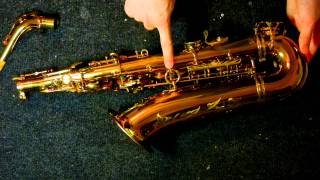 Repairmans Overview Selmer Mark VI Alto Saxophone with Low A [upl. by Ferne]