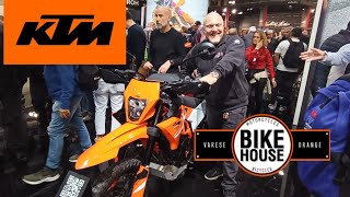 KTM NOVITÀ EICMA CON BIKEHOUSE ORANGE E DAVIDE CERNI [upl. by Moclam355]