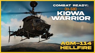 AGM114 Hellfire Missiles in the OH58D Kiowa Warrior  DCS World [upl. by Teeter]