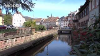 WISSEMBOURG  Herrliche alte Stadt im Elsass [upl. by Marelya]