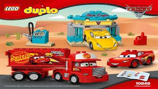 LEGO instructions  DUPLO  Cars 3  10846  Flos Café [upl. by Pournaras]