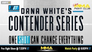 2024  Dana Whites Contender Week 7  Prefight Show amp Watch Party LIVE [upl. by Ekusoyr105]