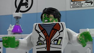 Hulk Transformation in Lego [upl. by Ladnyc331]